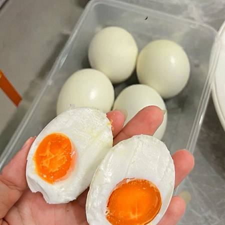 Delicious salted egg results